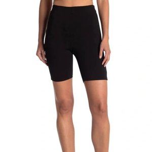 New Laundry Shelli Segal High Waisted Bike Shorts Sizes XS / XL Rayon Stretch